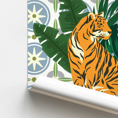 [color:Rolled Print], Picture of close up of art