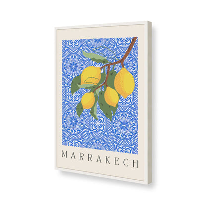 [Color:Opaque White], Picture of art in a Opaque White frame of the corner
