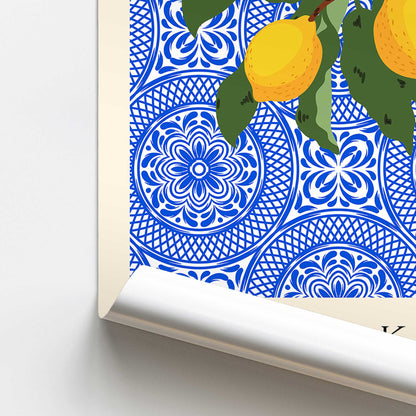 [color:Rolled Print], Picture of close up of art
