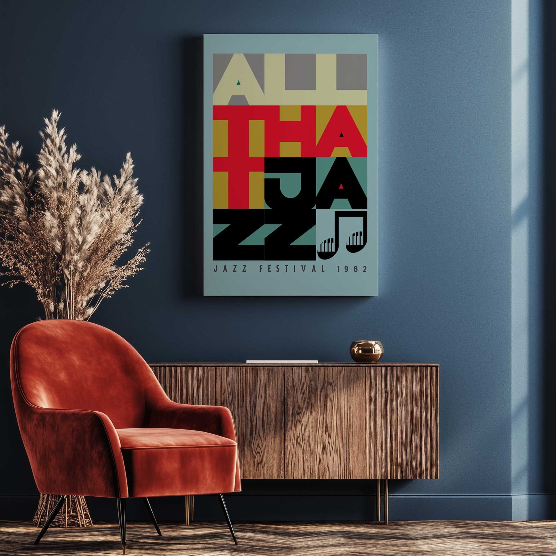 Picture of art in a room