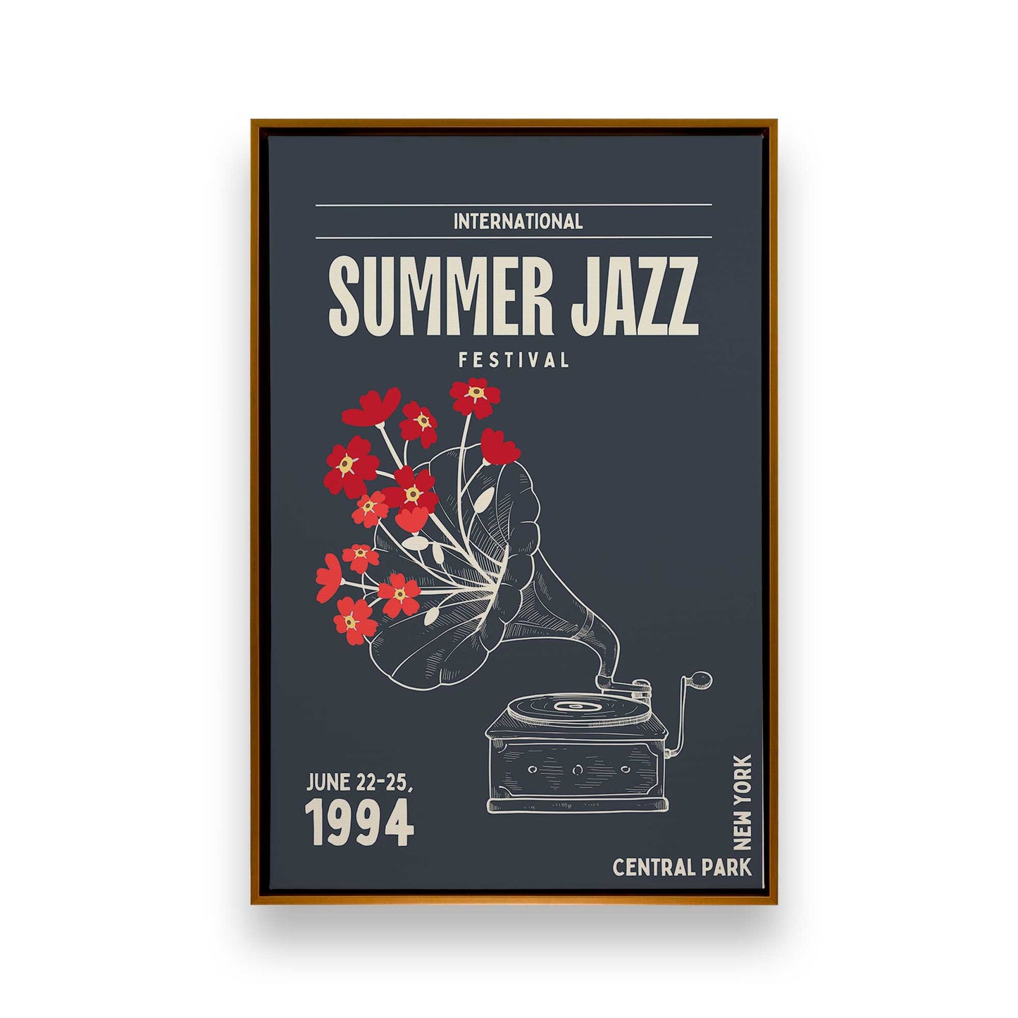 [Color:Polished Gold], Picture of art in a Polished Gold frame