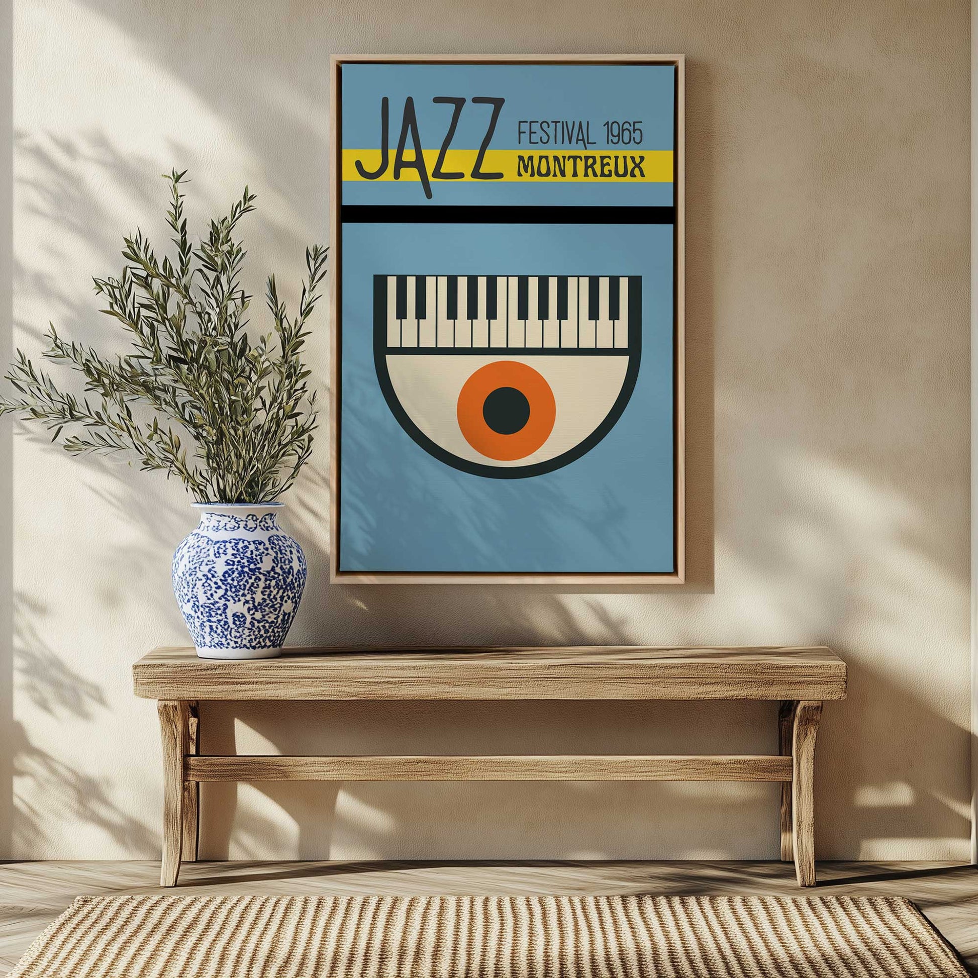 Picture of art in a room