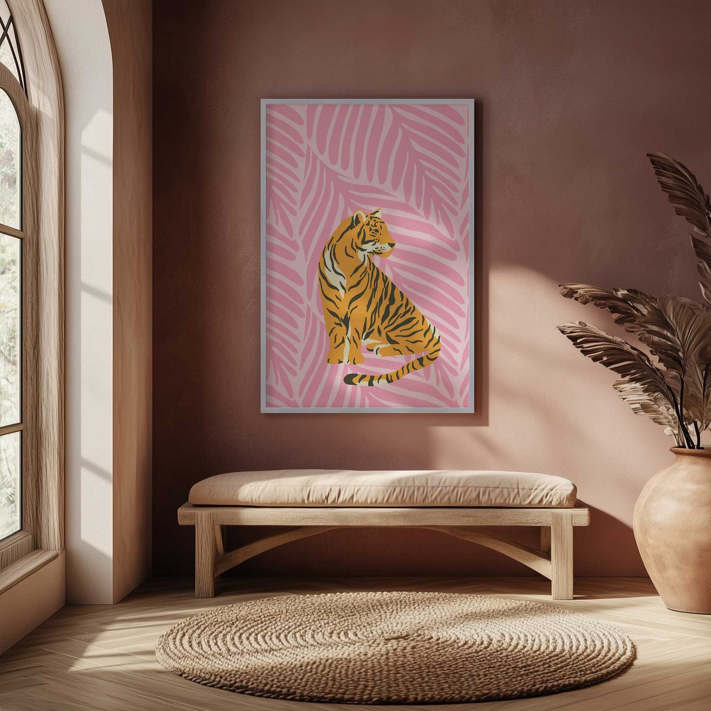 Picture of art in a room