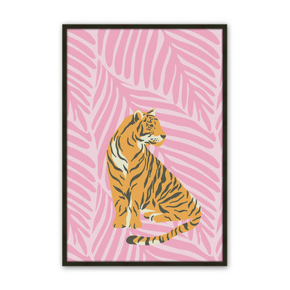 [Color:Satin Black], Picture of art in a Satin Black frame