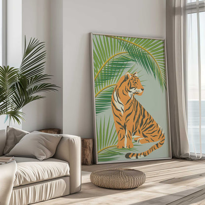 Picture of art in a room