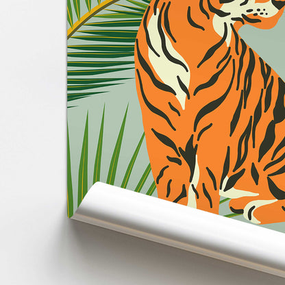 [color:Rolled Print], Picture of close up of art