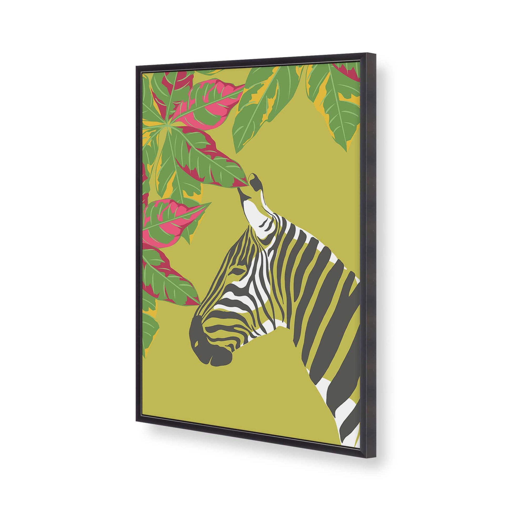 [Color:Weathered Zinc], Picture of art in a Weathered Zinc frame of the corner