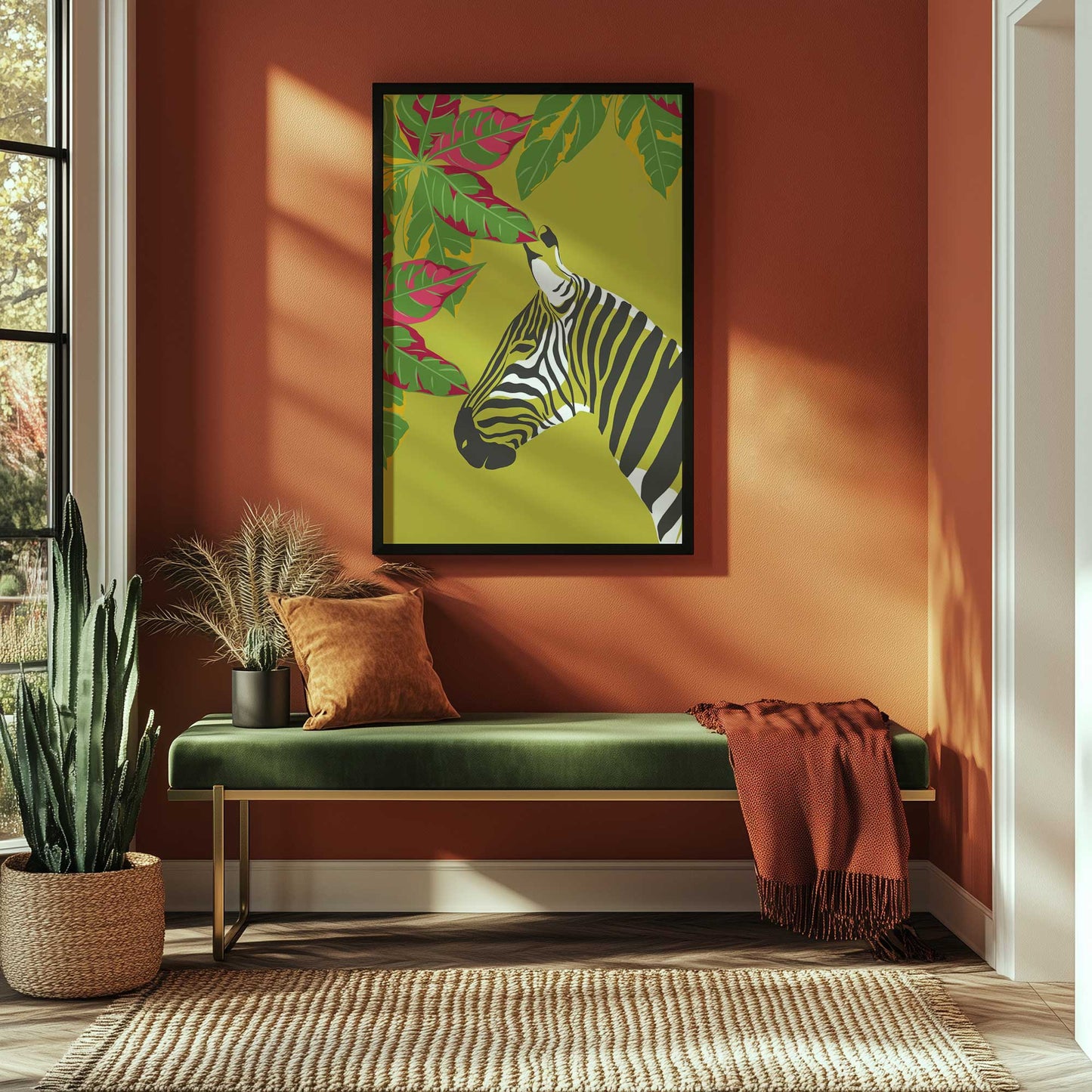 Picture of art in a room