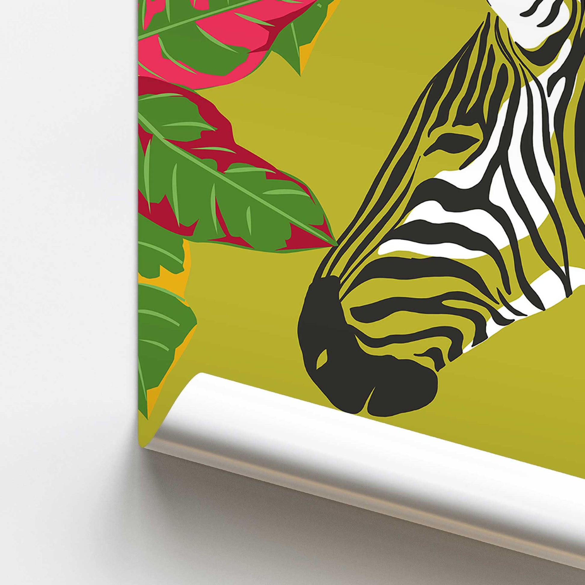 [color:Rolled Print], Picture of close up of art