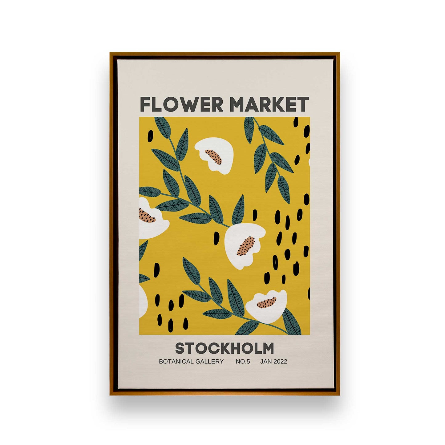 [Color:Polished Gold], Picture of art in a Polished Gold frame
