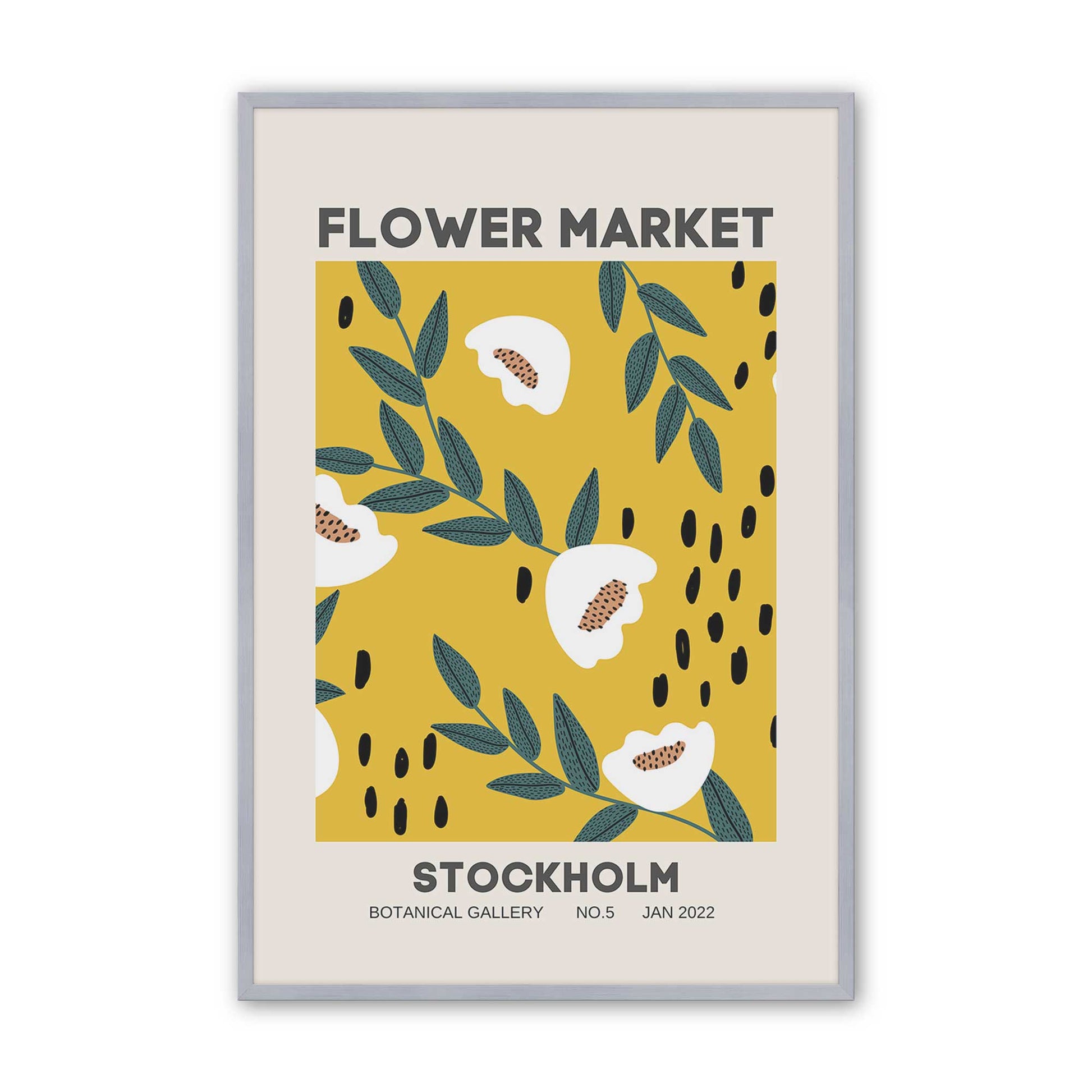 [Color:Polished Chrome], Picture of art in a Polished Chrome frame