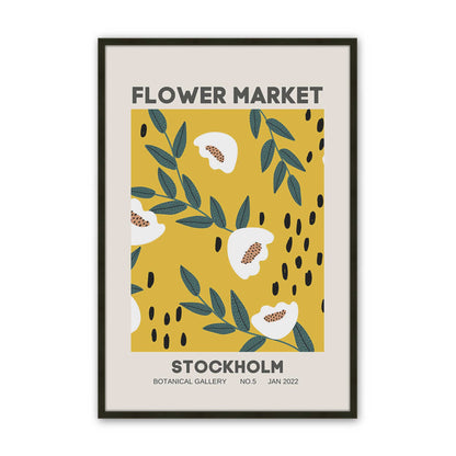 [Color:Satin Black], Picture of art in a Satin Black frame