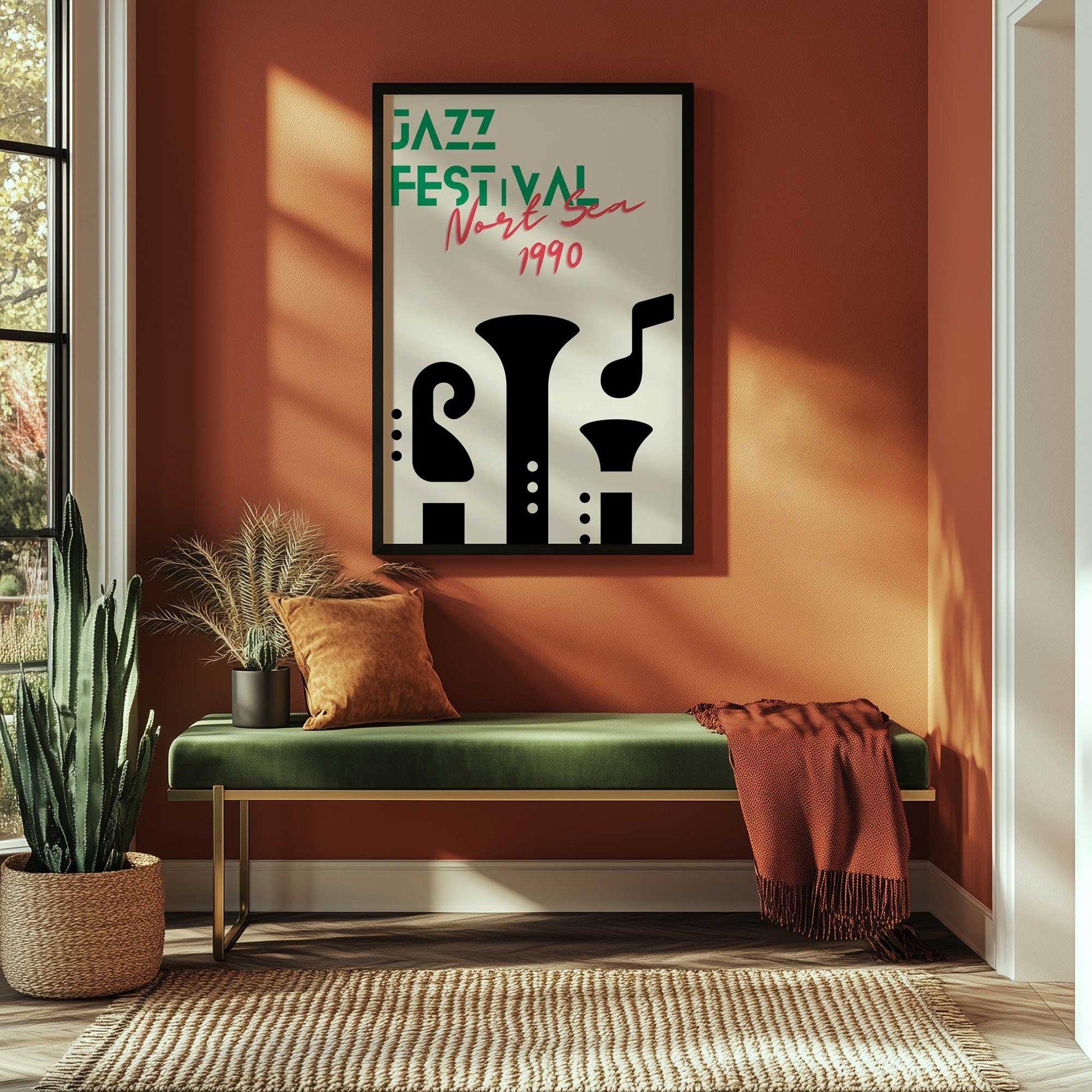 Picture of art in a room