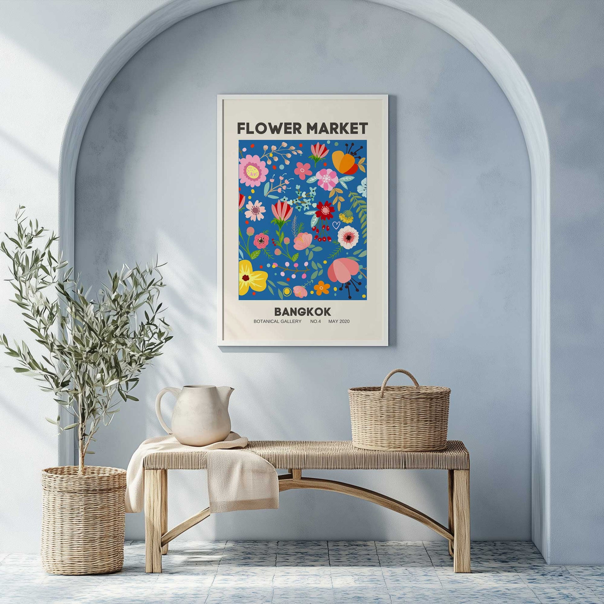 Picture of art in a room