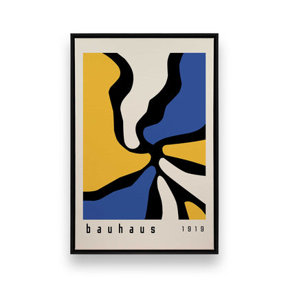 [Color:Satin Black], Picture of art in a Satin Black frame