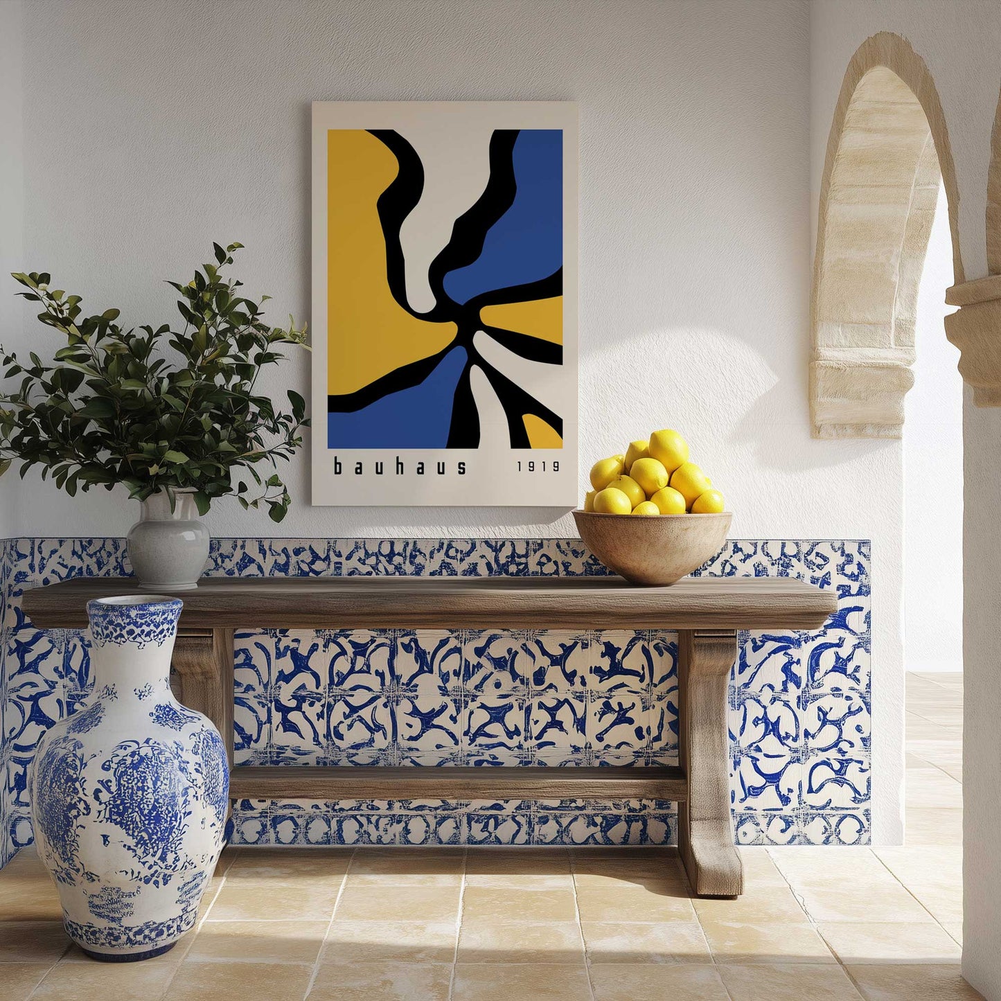 Picture of art in a room