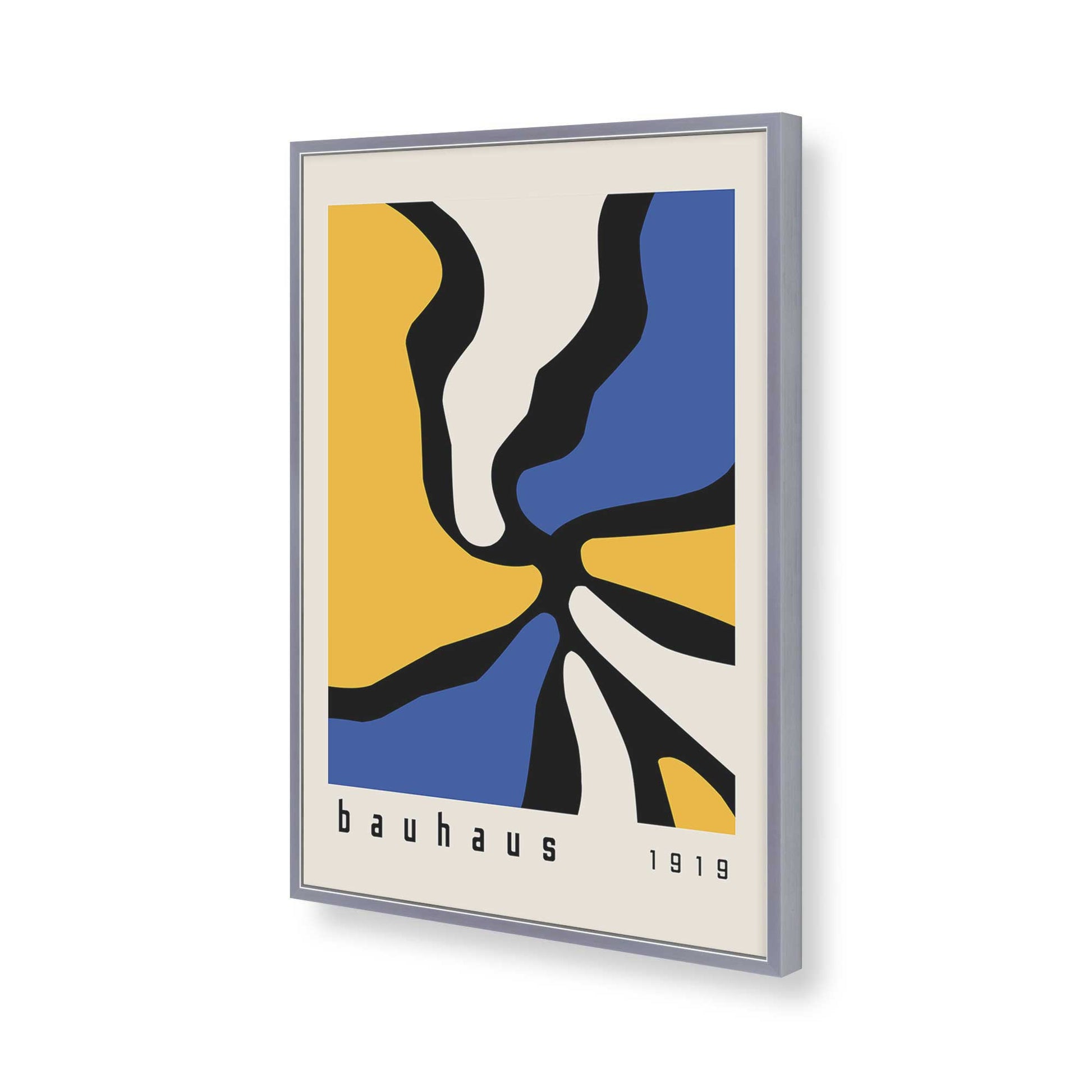 [Color:Polished Chrome], Picture of art in a Polished Chrome frame of the corner
