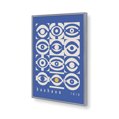 [Color:Polished Chrome], Picture of art in a Polished Chrome frame of the corner