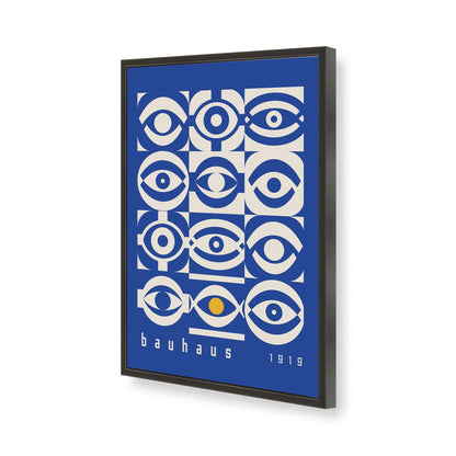 [Color:Satin Black], Picture of art in a Satin Black frame of the corner