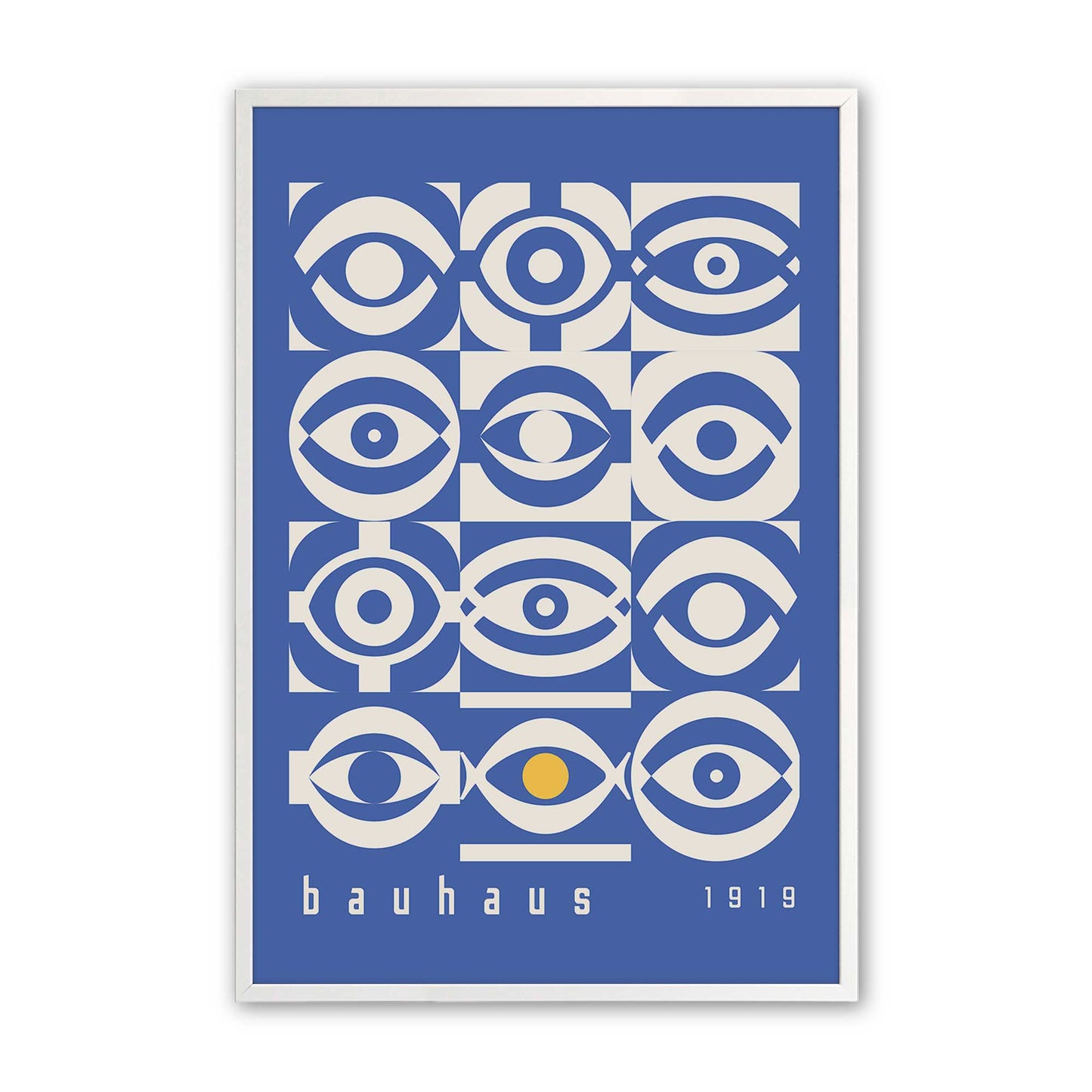 [Color:Opaque White], Picture of art in a Opaque White frame