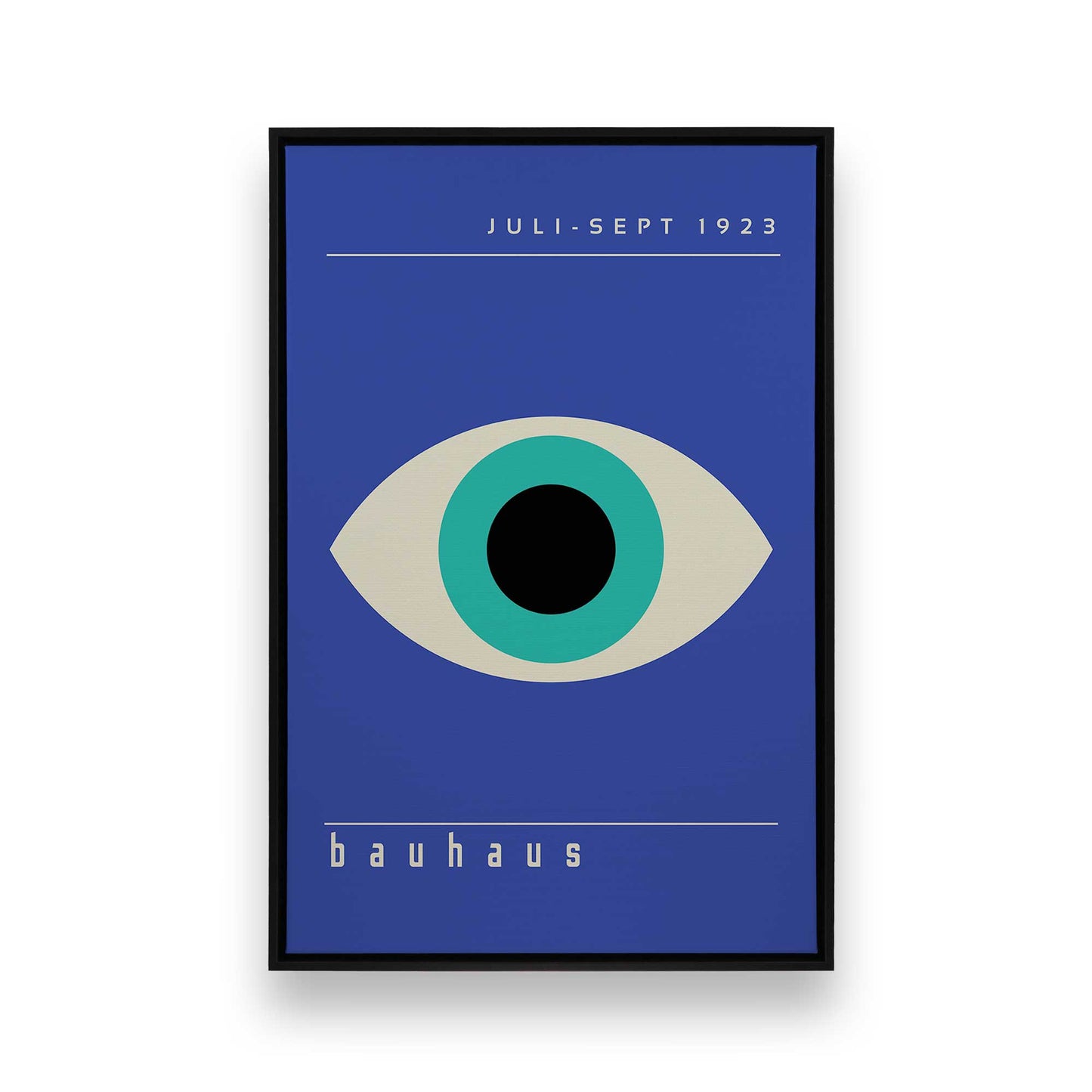 [Color:Satin Black], Picture of art in a Satin Black frame