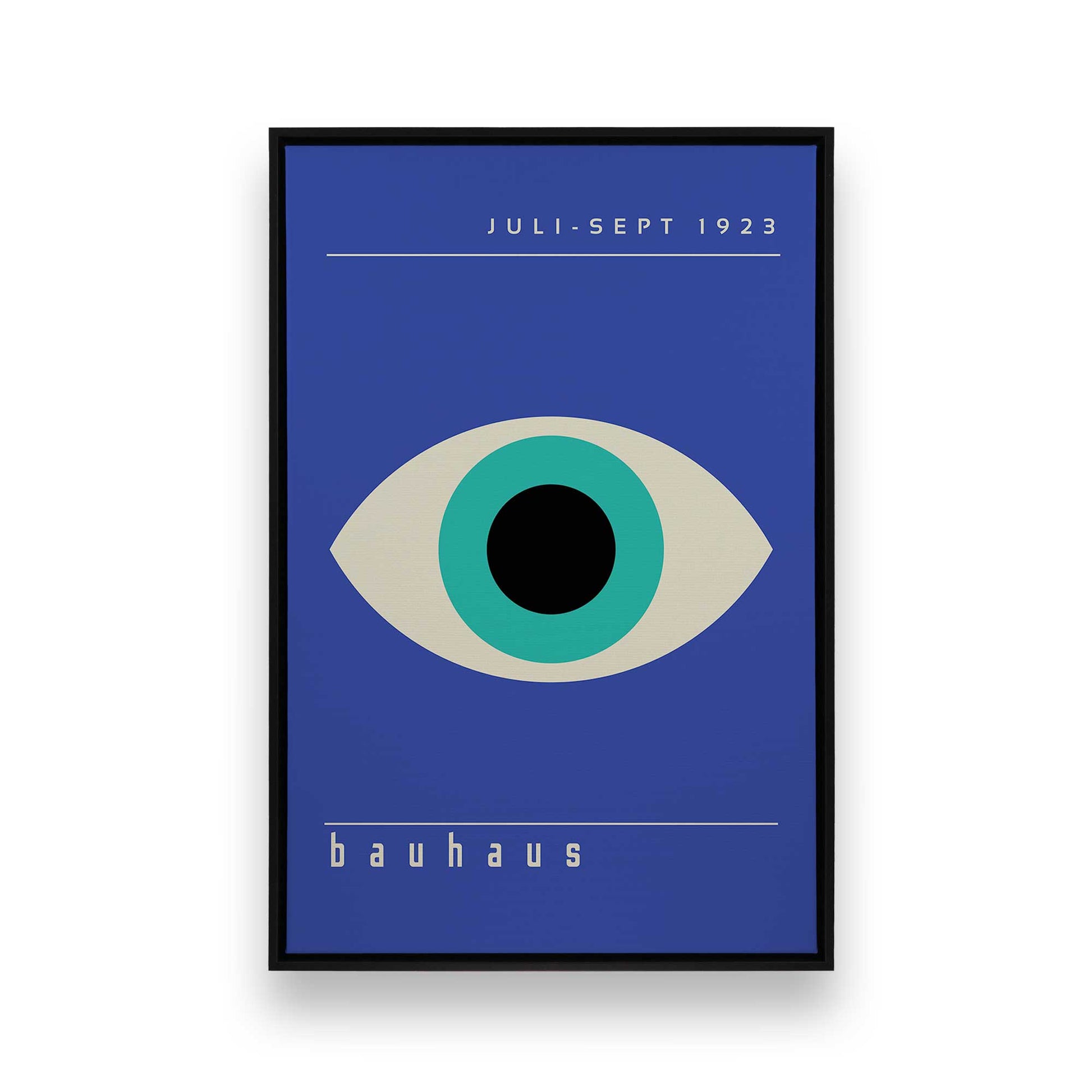 [Color:Satin Black], Picture of art in a Satin Black frame