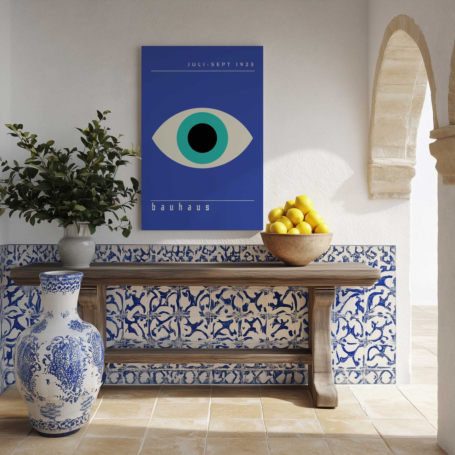 Picture of art in a room