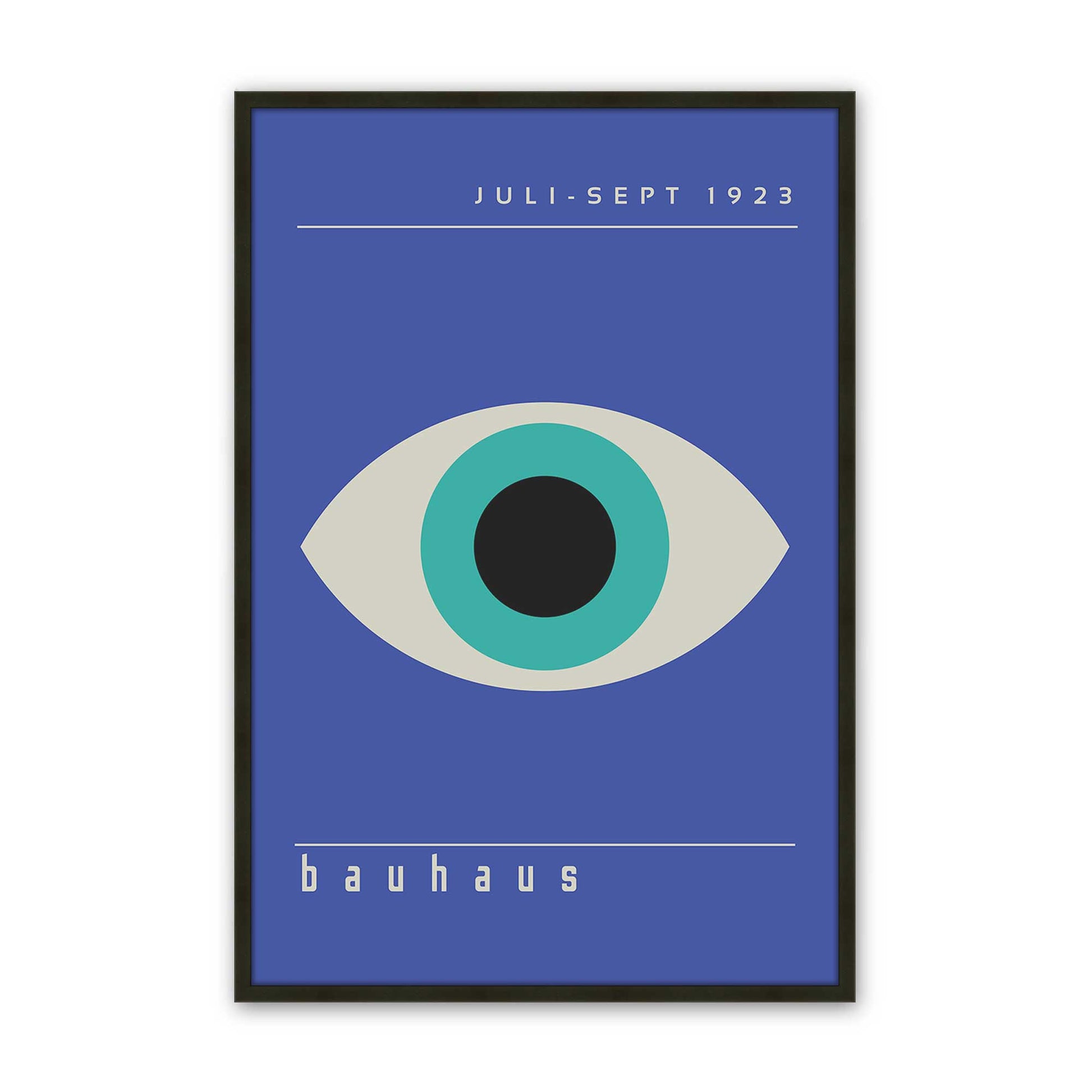 [Color:Satin Black], Picture of art in a Satin Black frame