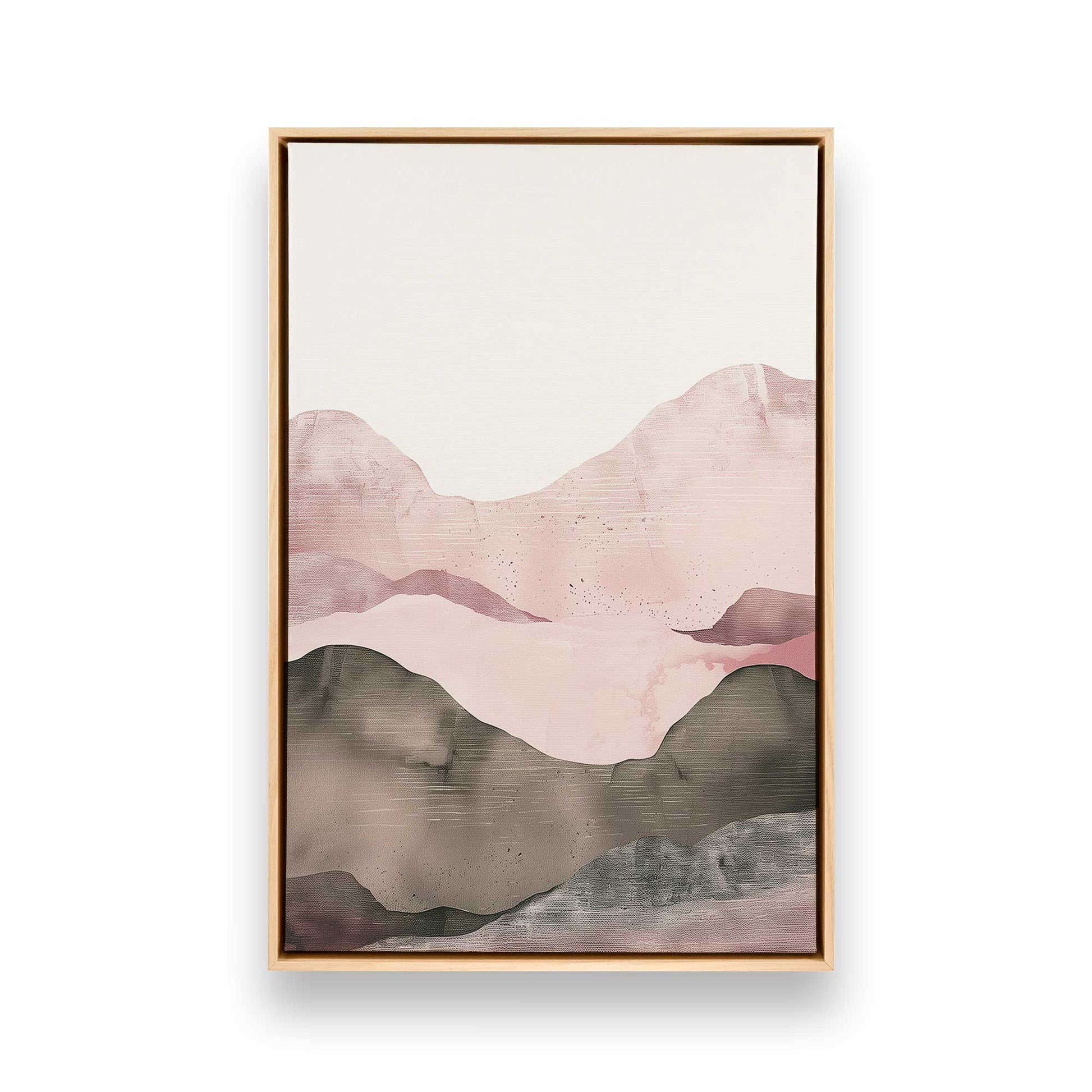 [Color:American Maple], Picture of art in a American Maple frame