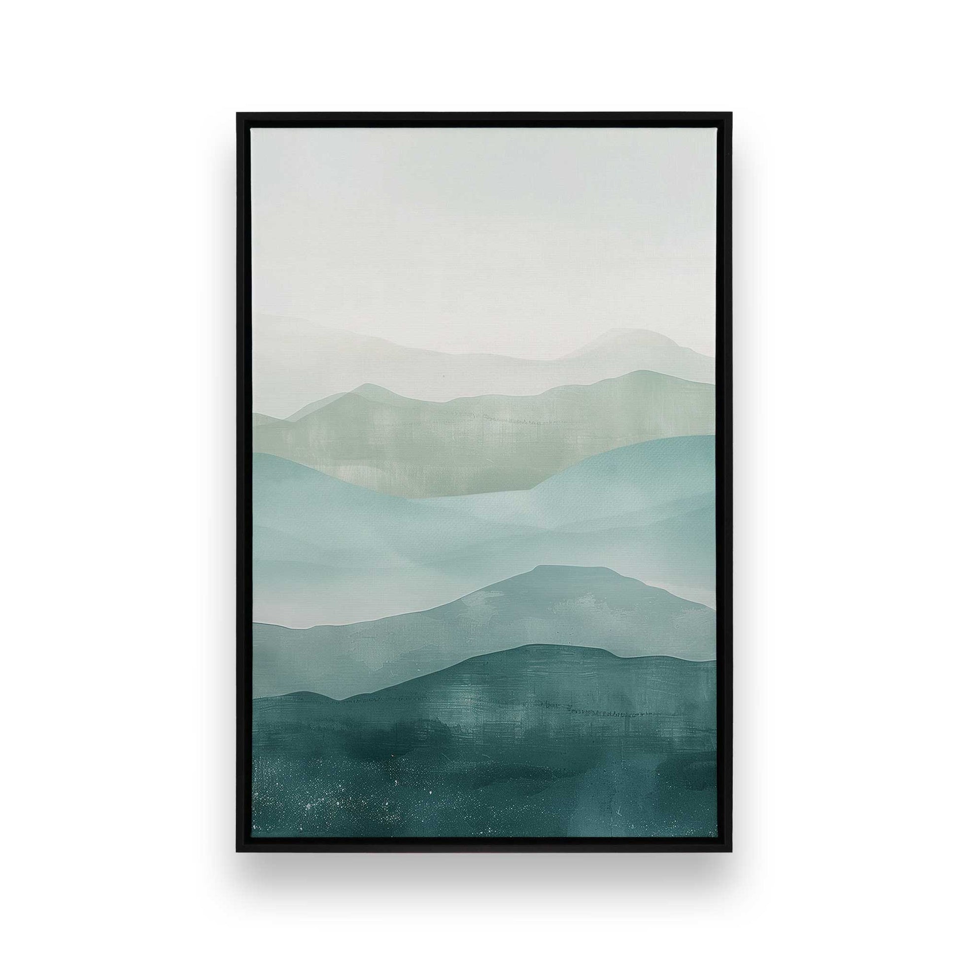 [Color:Satin Black], Picture of art in a Satin Black frame