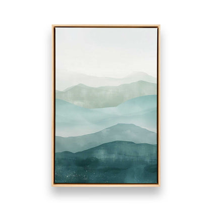 [Color:American Maple], Picture of art in a American Maple frame