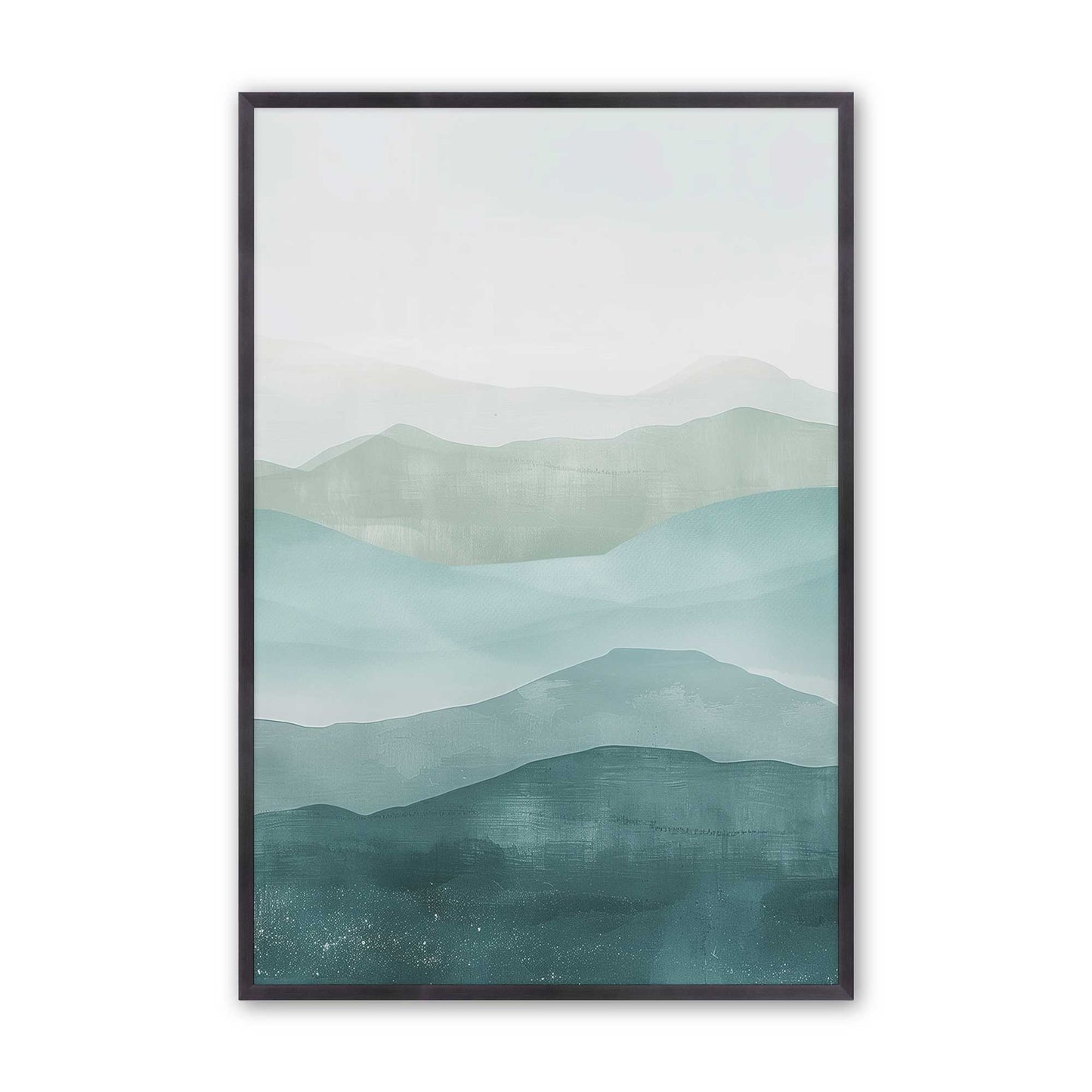 [Color:Weathered Zinc], Picture of art in a Weathered Zinc frame