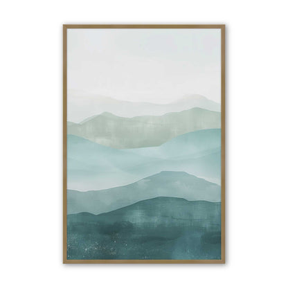 [Color:Brushed Gold], Picture of art in a Brushed Gold frame