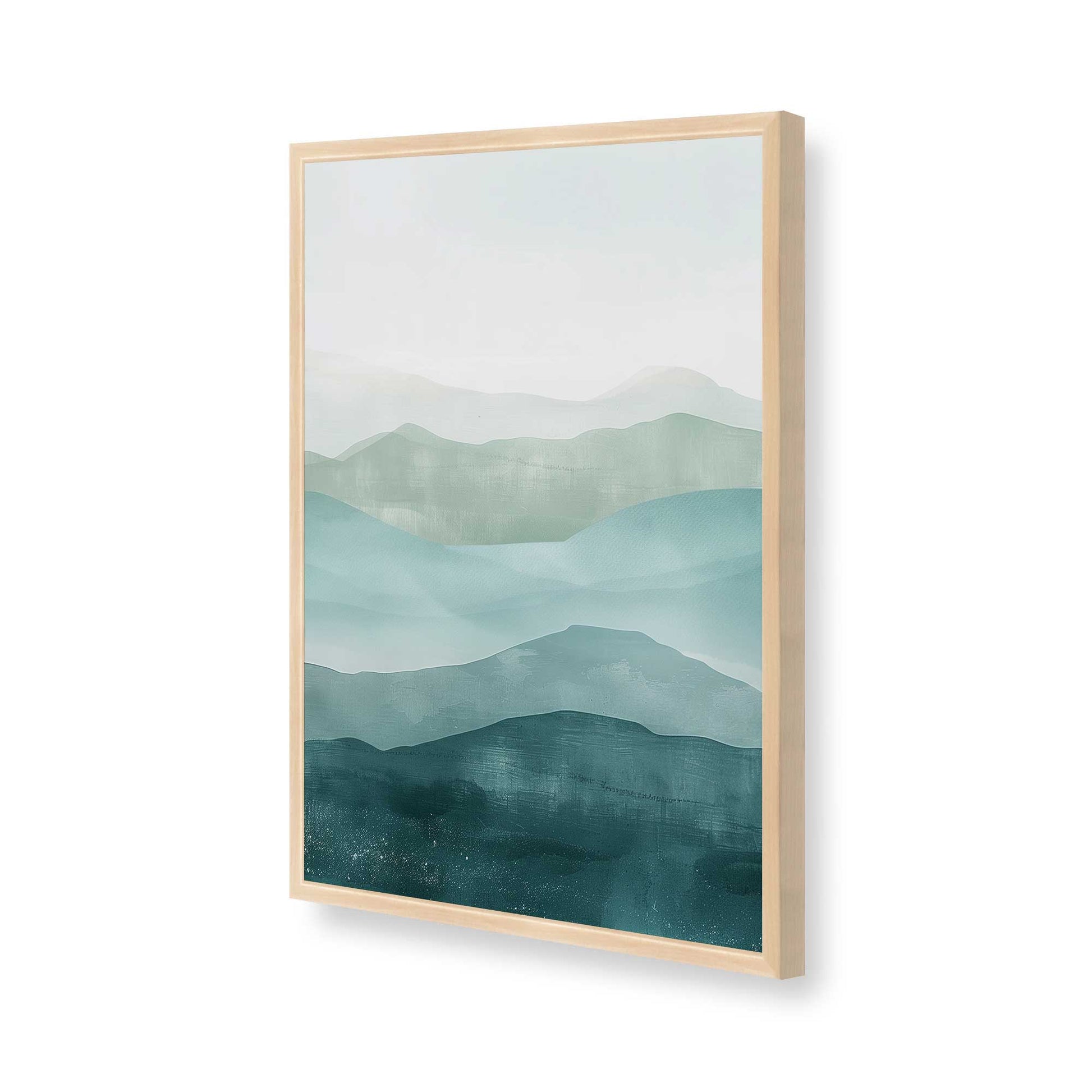 [Color:Raw Maple], Picture of art in a Raw Maple frame of the corner