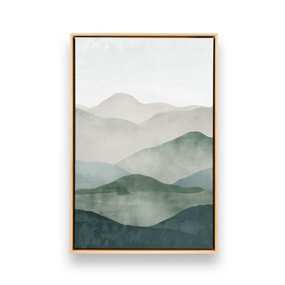 [Color:American Maple], Picture of art in a American Maple frame