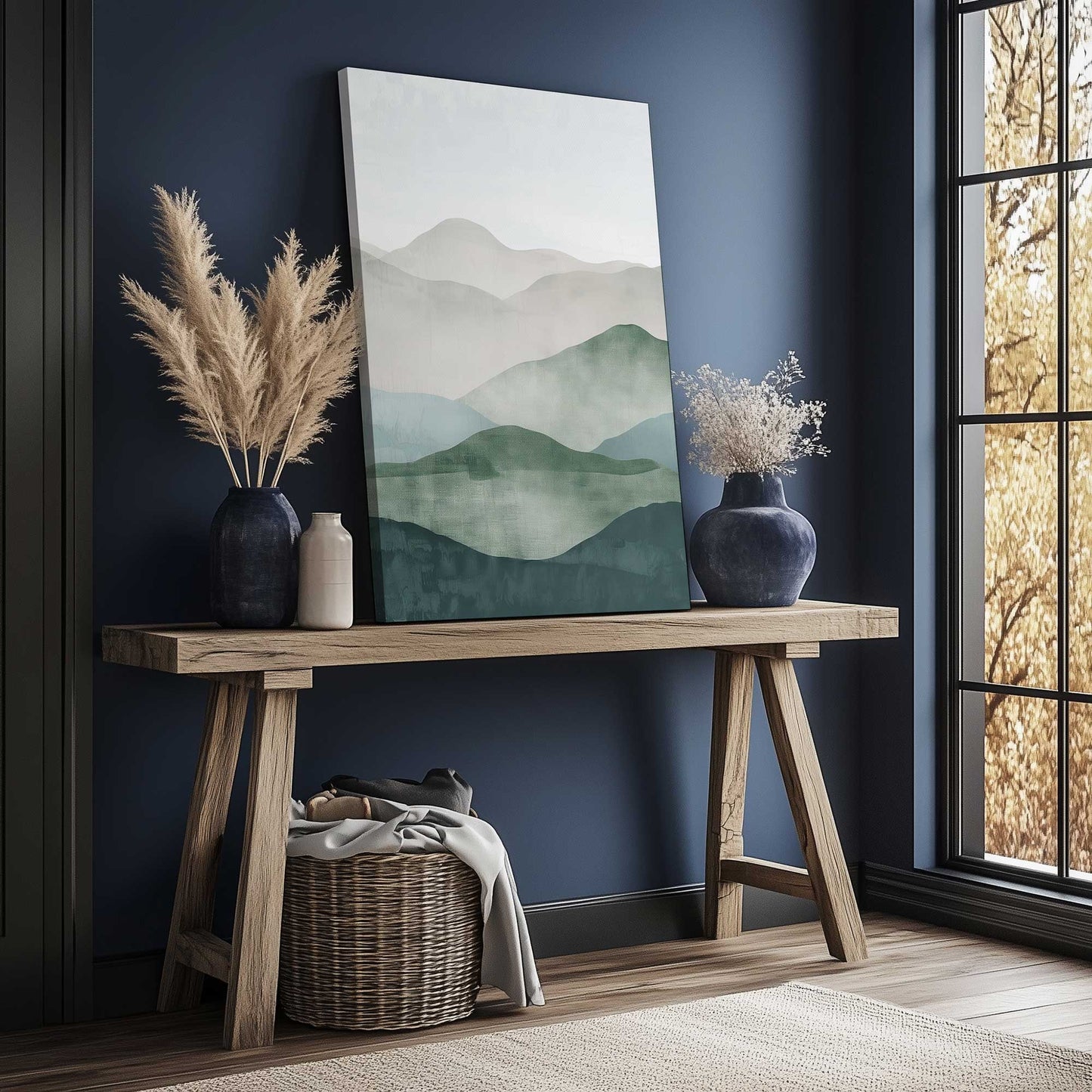 Picture of art in a room