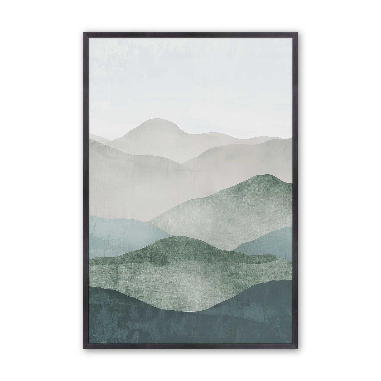 [Color:Weathered Zinc], Picture of art in a Weathered Zinc frame