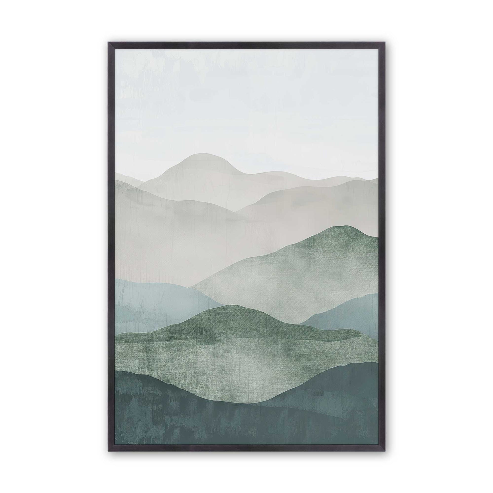 [Color:Weathered Zinc], Picture of art in a Weathered Zinc frame