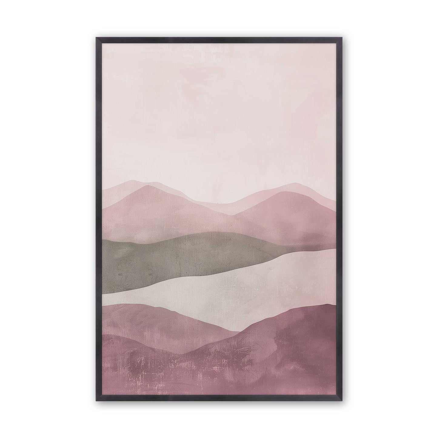 [Color:Weathered Zinc], Picture of art in a Weathered Zinc frame