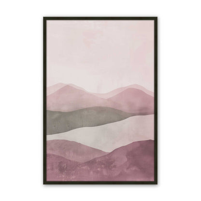 [Color:Satin Black], Picture of art in a Satin Black frame