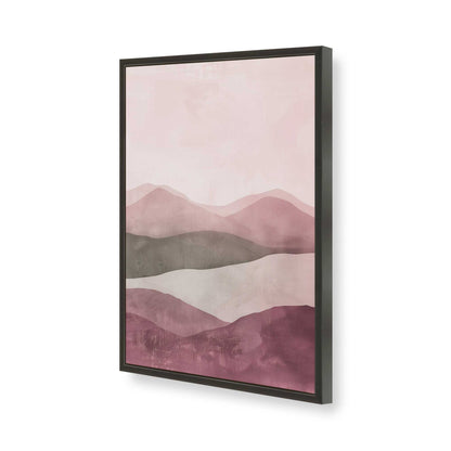 [Color:Satin Black], Picture of art in a Satin Black frame of the corner