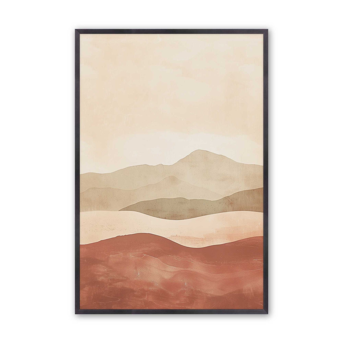 [Color:Weathered Zinc], Picture of art in a Weathered Zinc frame