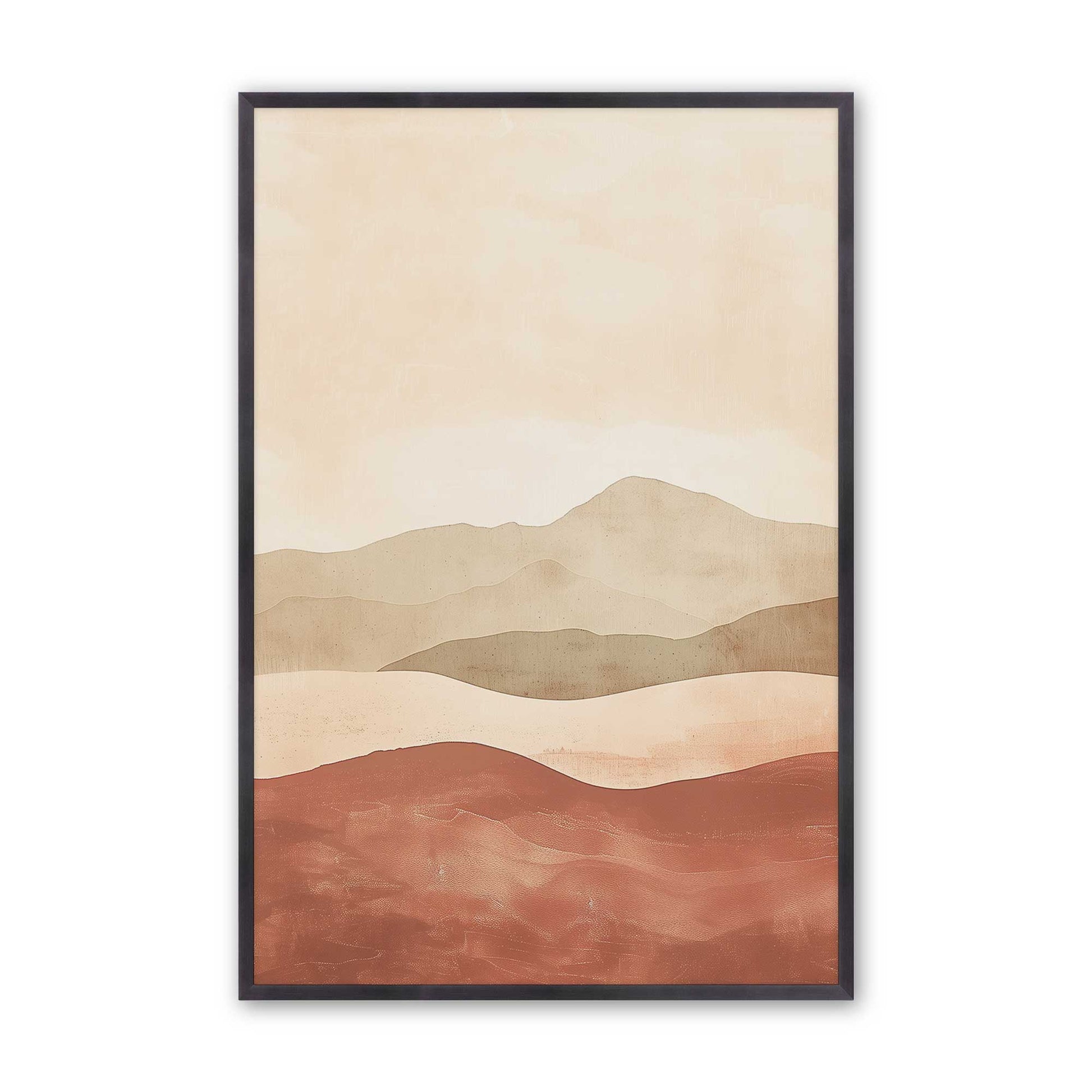 [Color:Weathered Zinc], Picture of art in a Weathered Zinc frame