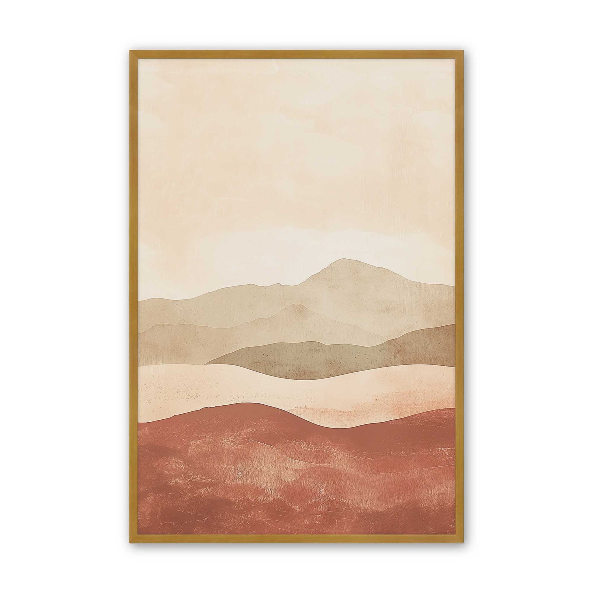 [Color:Polished Gold], Picture of art in a Polished Gold frame