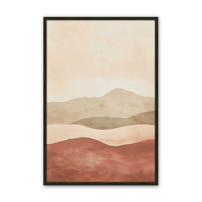 [Color:Satin Black], Picture of art in a Satin Black frame