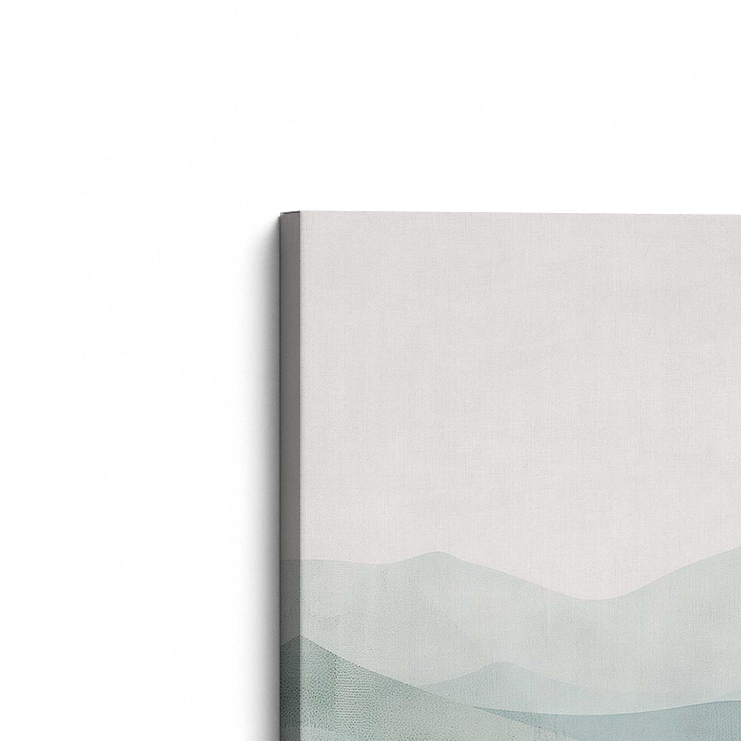 [Color:Stretched Canvas], Picture of the corner of the art