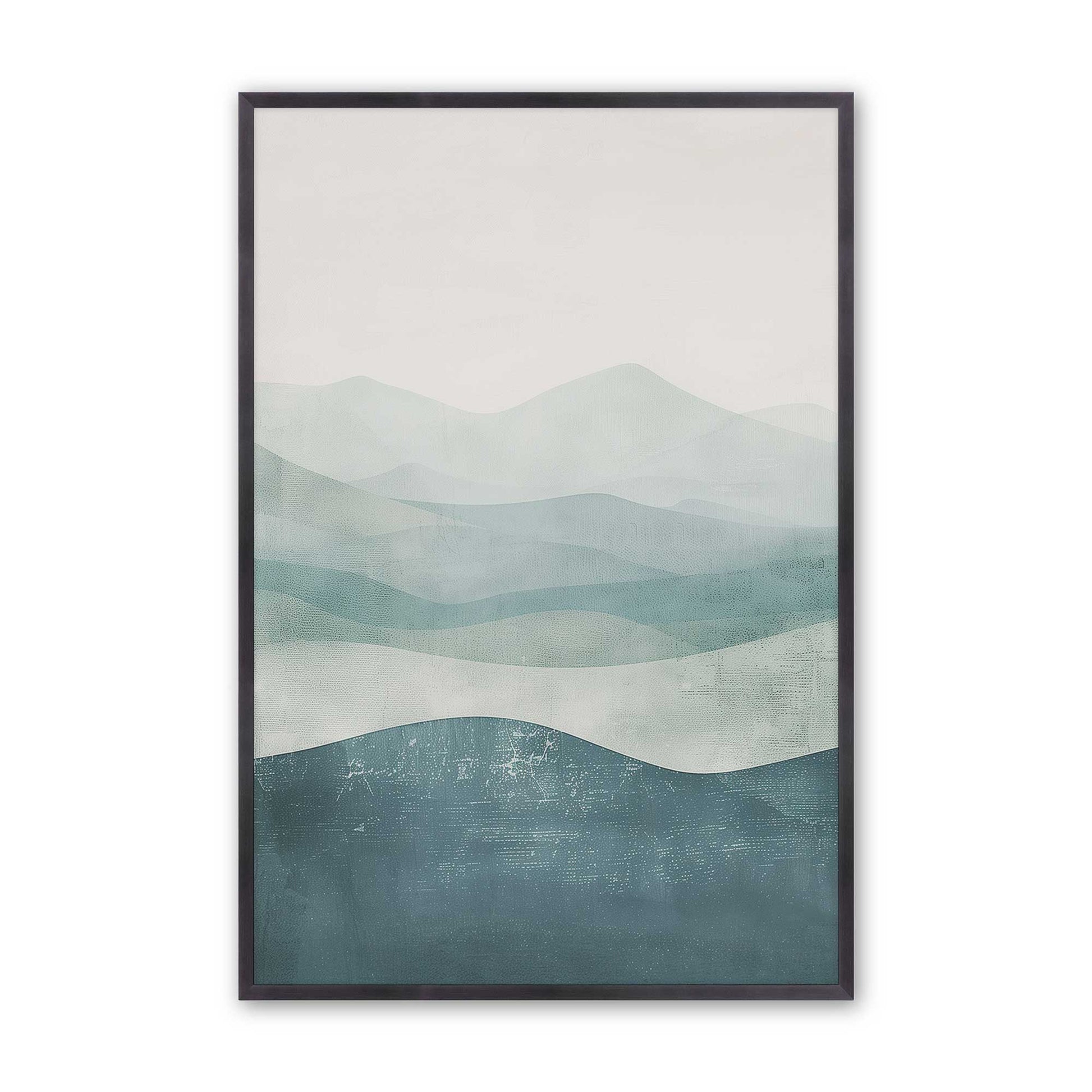 [Color:Weathered Zinc], Picture of art in a Weathered Zinc frame