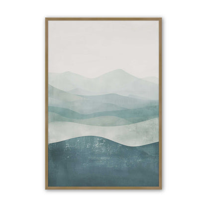 [Color:Brushed Gold], Picture of art in a Brushed Gold frame