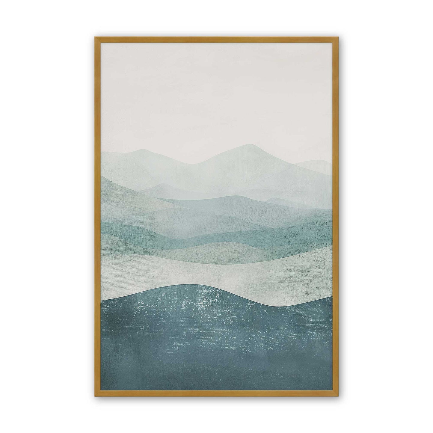 [Color:Polished Gold], Picture of art in a Polished Gold frame