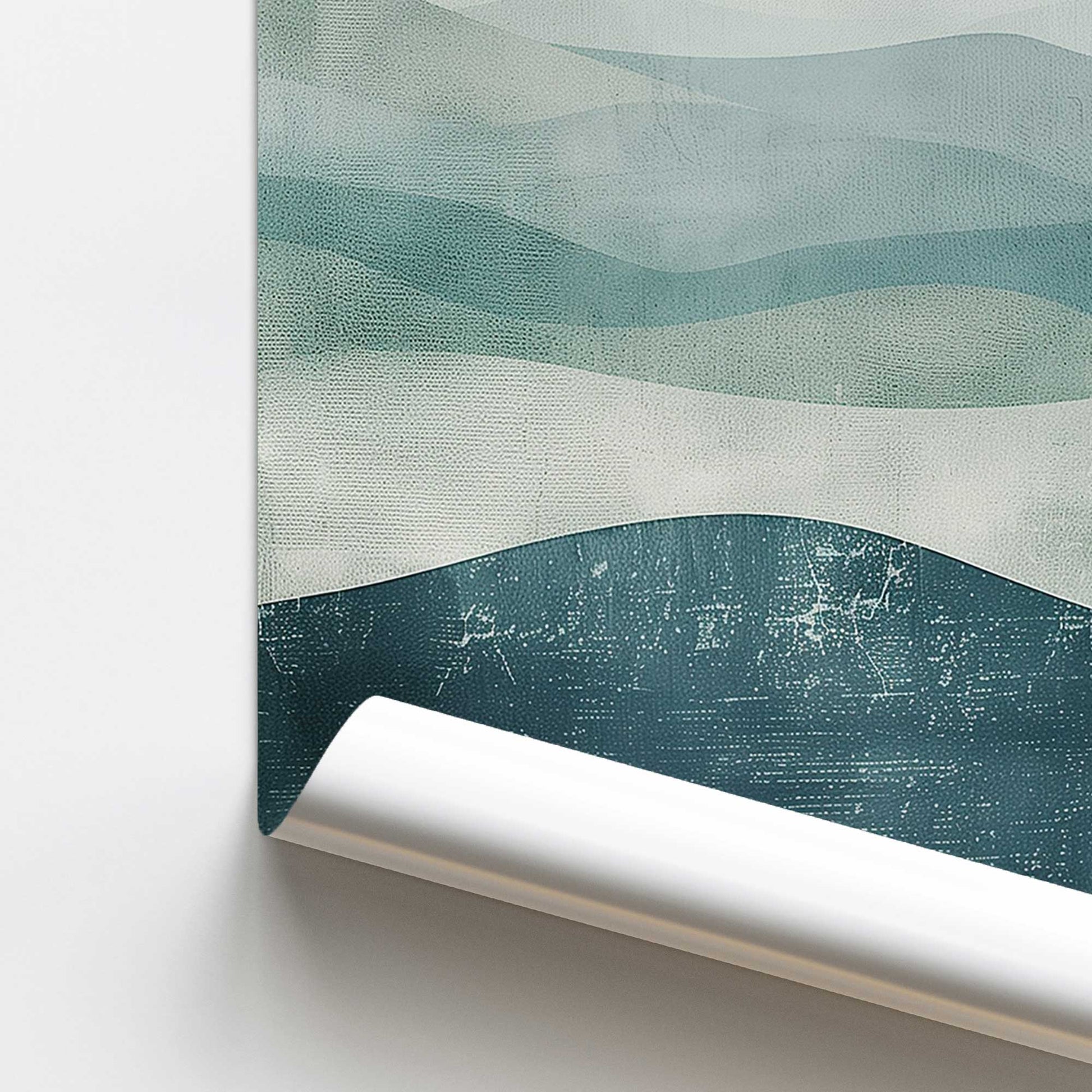 [color:Rolled Print], Picture of close up of art